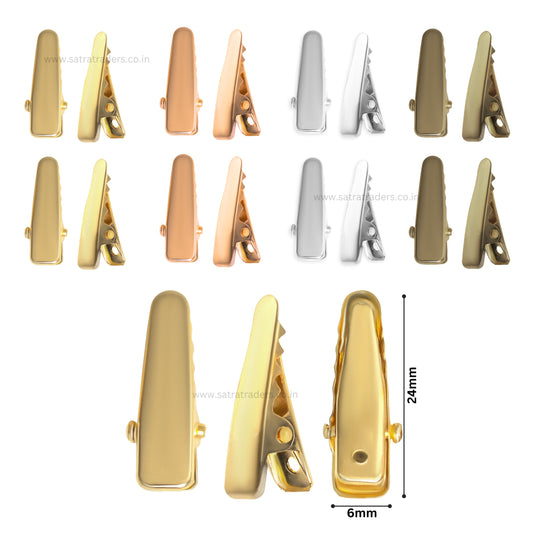 Hair Clips | Size : 24mm | 50pcs | HA06