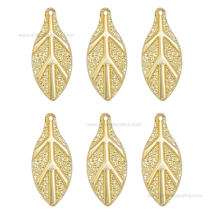 Leaf Metal Art Base | Size : 28mm | 100pcs | MA215