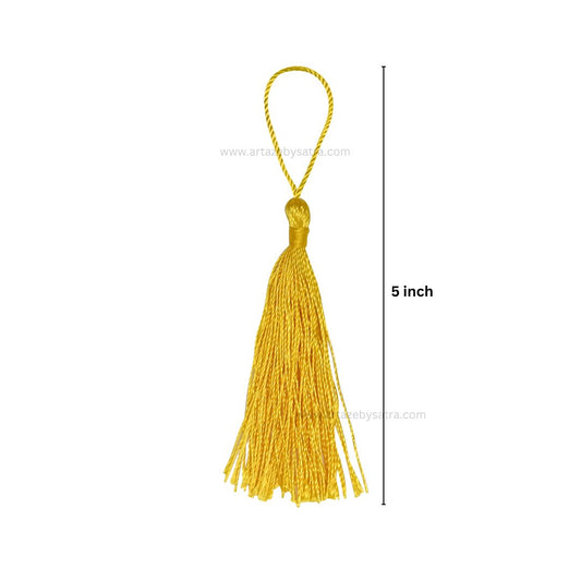 Tassel with Cord Loop | Size : 5inch | Qty : 20pcs | T10