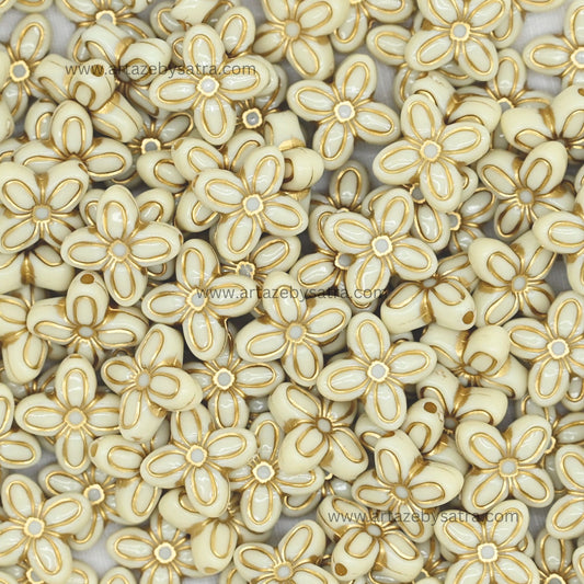 Flower Blossom Beads | Size : 17mm | PB145