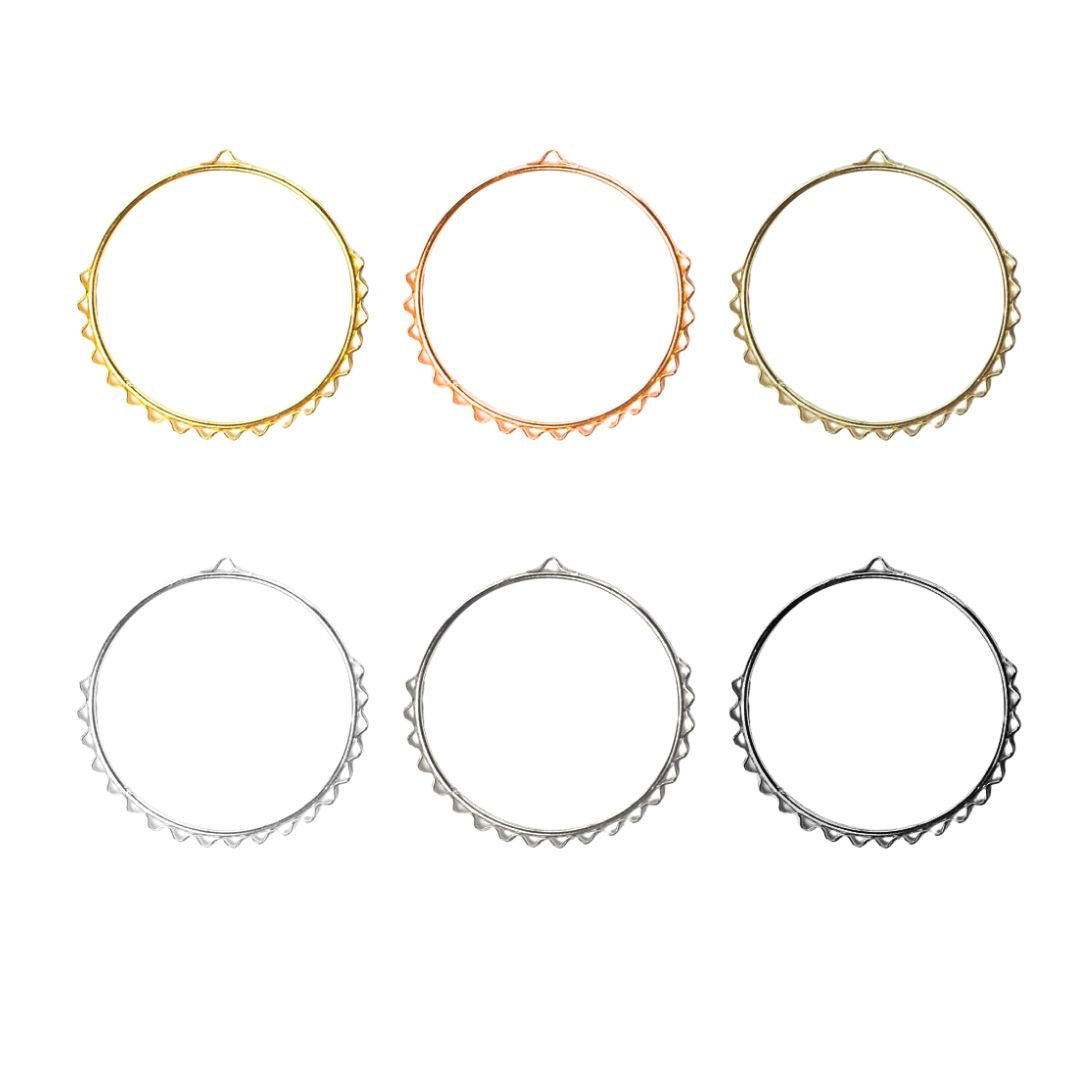 Earring Base 19 Naka Bali | Size : 55mm | 10pcs | EF64