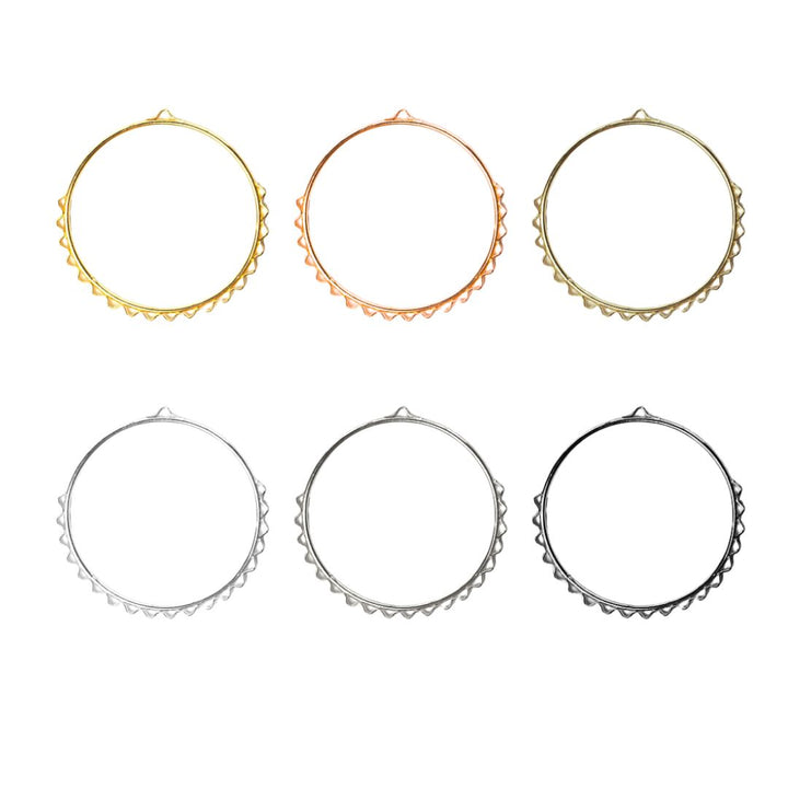 Earring Base 19 Naka Bali | Size : 55mm | 10pcs | EF64