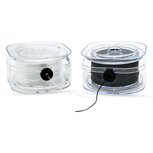 Elastic Thread | Size : 0.5mm | Qty : Approx 100mtr