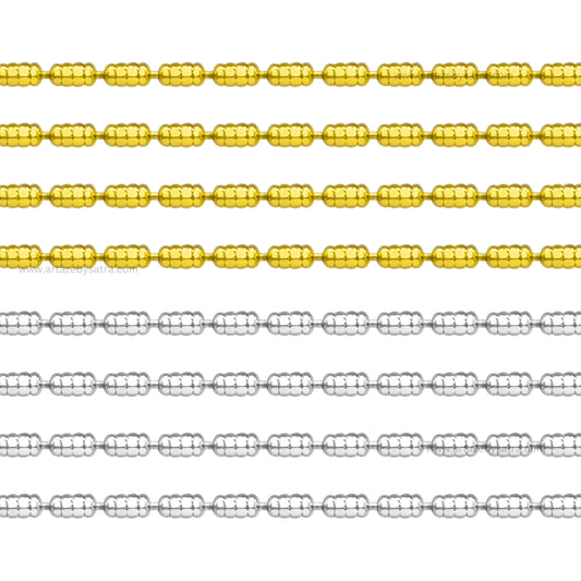 Ready Brass Chain (18K Polished) | Qty : 1pc | RC20