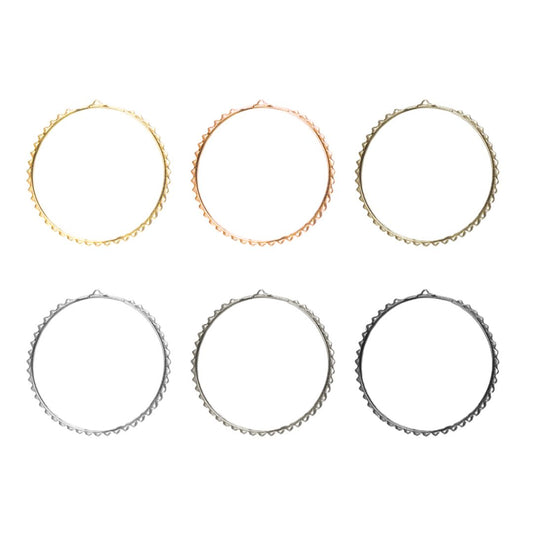 Earring Base 41 Naka Bali | Size : 76mm | 10pcs | EF48