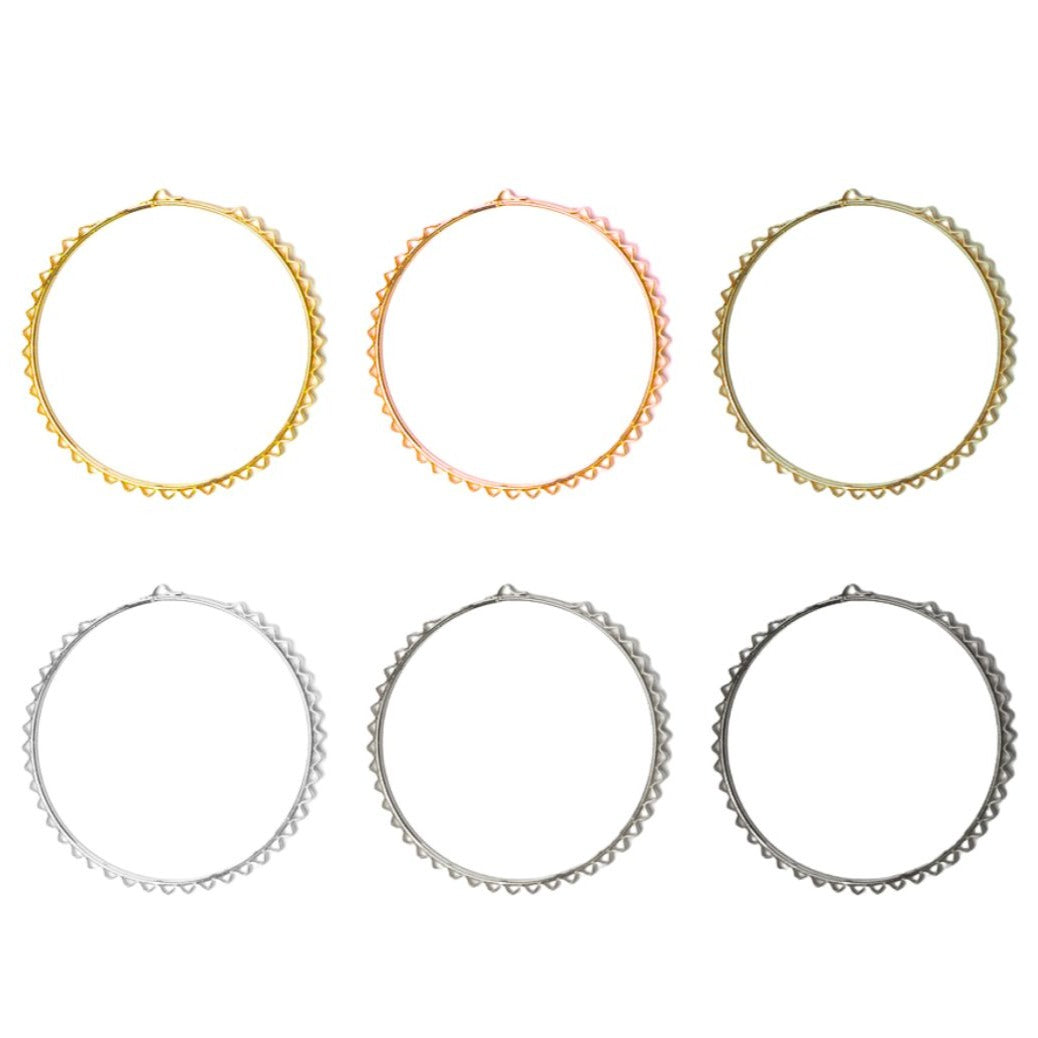 Earring Base 37 Naka Bali | Size : 70mm | 10pcs | EF52