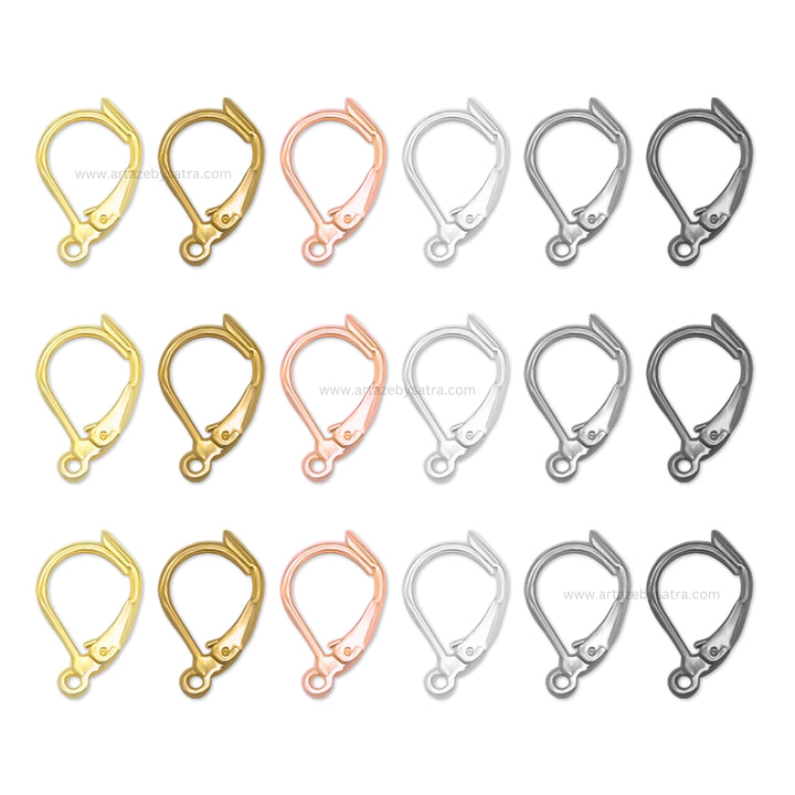 Earring Hooks Leverback Mango Bali | Size : 17mm | 100pcs | EF01