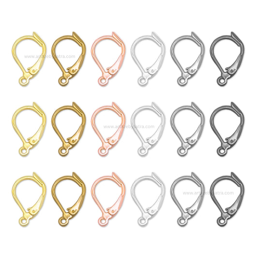 Earring Hooks Leverback Mango Bali | Size : 17mm | 100pcs | EF01