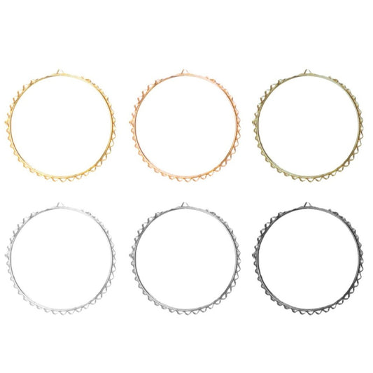 Earring Base 35 Naka Bali | Size : 70mm | 10pcs | EF53