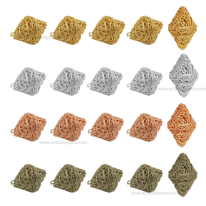 Wire Jewellery Design | Size : 25mm | 10pcs | WR27