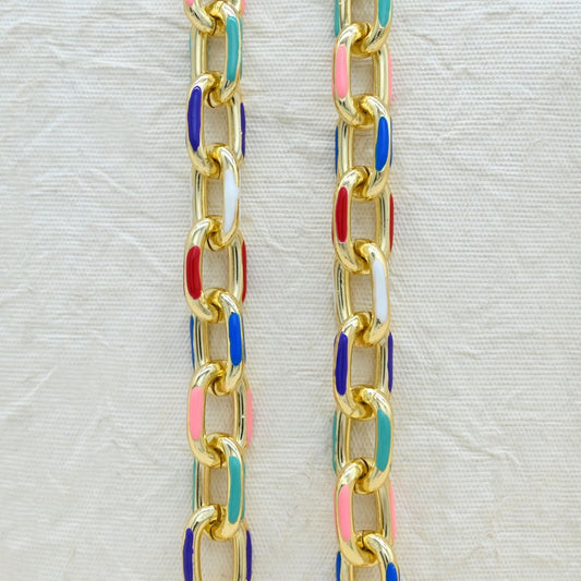 Aluminum Chain | Size : W-14mm H-22mm | 1/2 Meter Chain