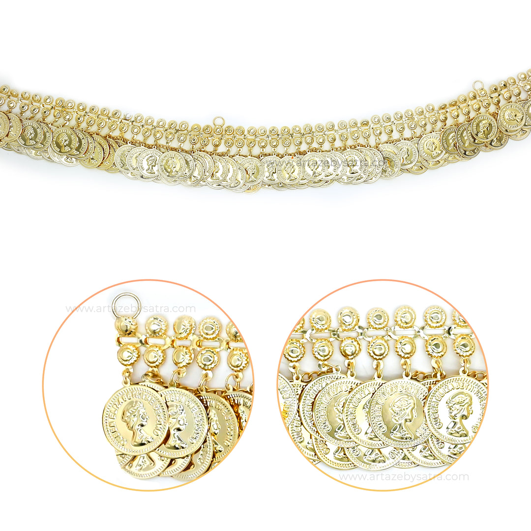 Decorative Coin Toran | Qty : 1pc | Size : 1mtr | DP29