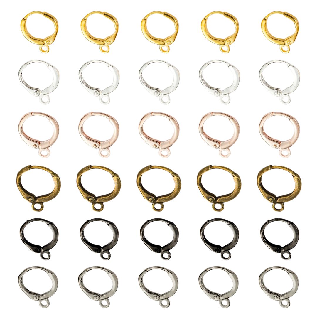 Round Earring Bali | Size : 12mm | Qty : 100pcs | EF13