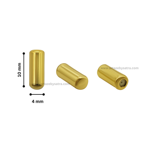 Bullet Lock Stoppers End Cap With Silicone Plug | Size : 10mm | Qty : 100pcs | BP06