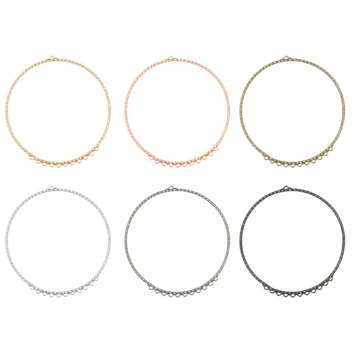 Earring Base 34 Naka Bali | Size : 70mm | 10pcs | EF54