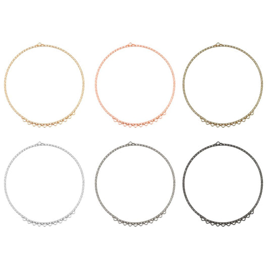 Designer Hoop 11 Naka Bali | Size : 68mm | 10pcs | EF24