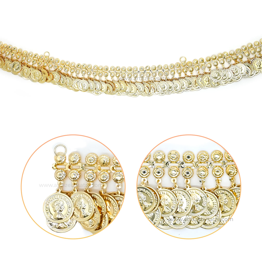 Decorative Coin Toran | Qty : 1pc | Size : 1mtr | DP30