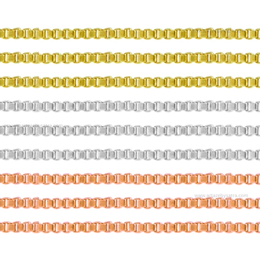 Ready Brass Chain (18K Polished) | Qty : 1pc | RC21