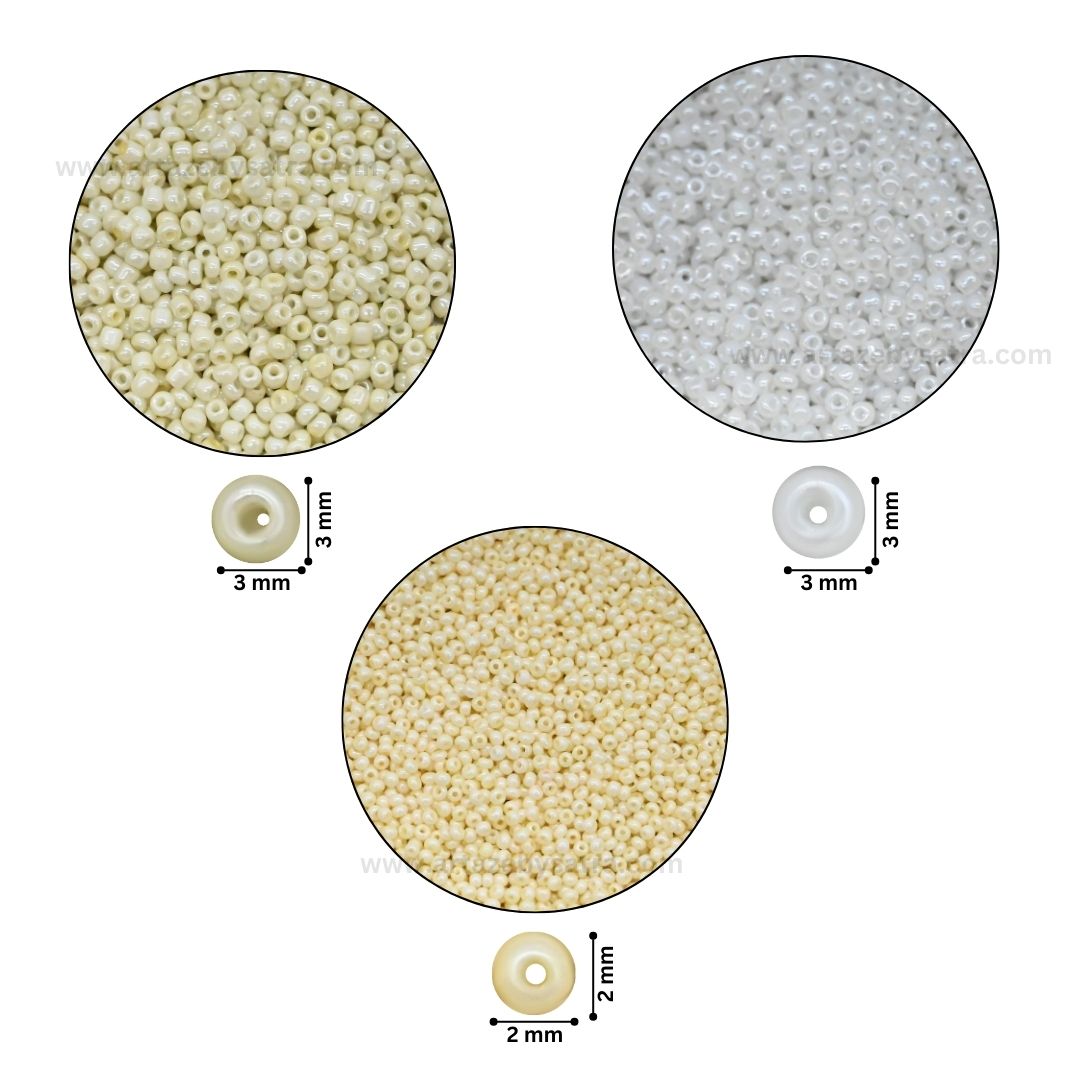 Rainbow Seed Glass Beads | SB02