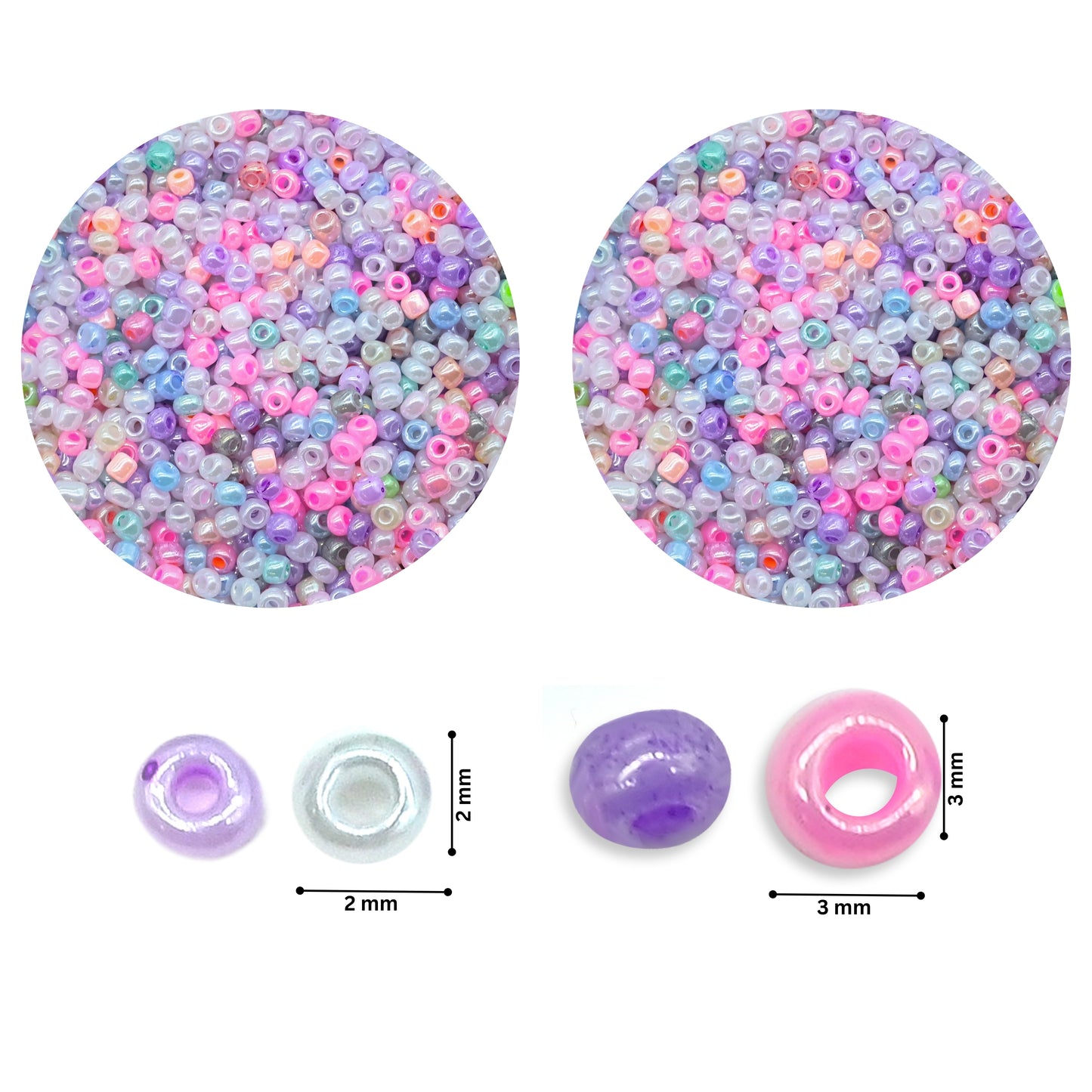 Multicolor Seed Glass Beads | SB07