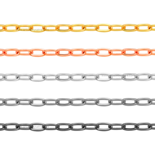 Iron Chains (Indian Polish) | Size : 20inch | Qty : 5pcs | RC04