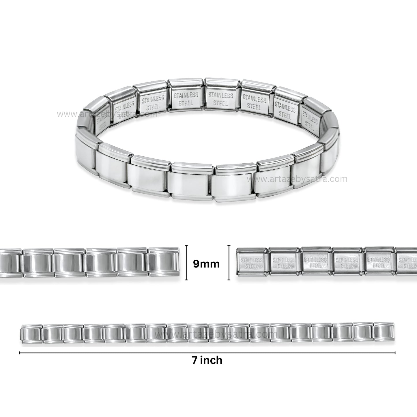 Italian Charm Bracelet | Size : 7inch | Qty : 1pc | B26