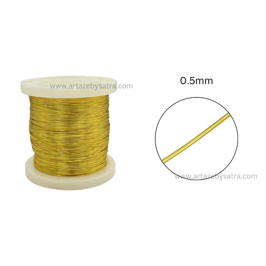 Wire Crafts Copper | Qty : 1 Roll- 1kg