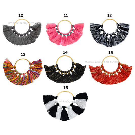 Ring Tassel | Length : 34mm | Qty : 2pcs | T13