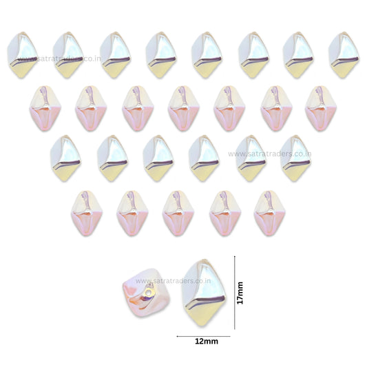 Uncut Beads | Size : 17mm | Qty : 6pcs | UC29