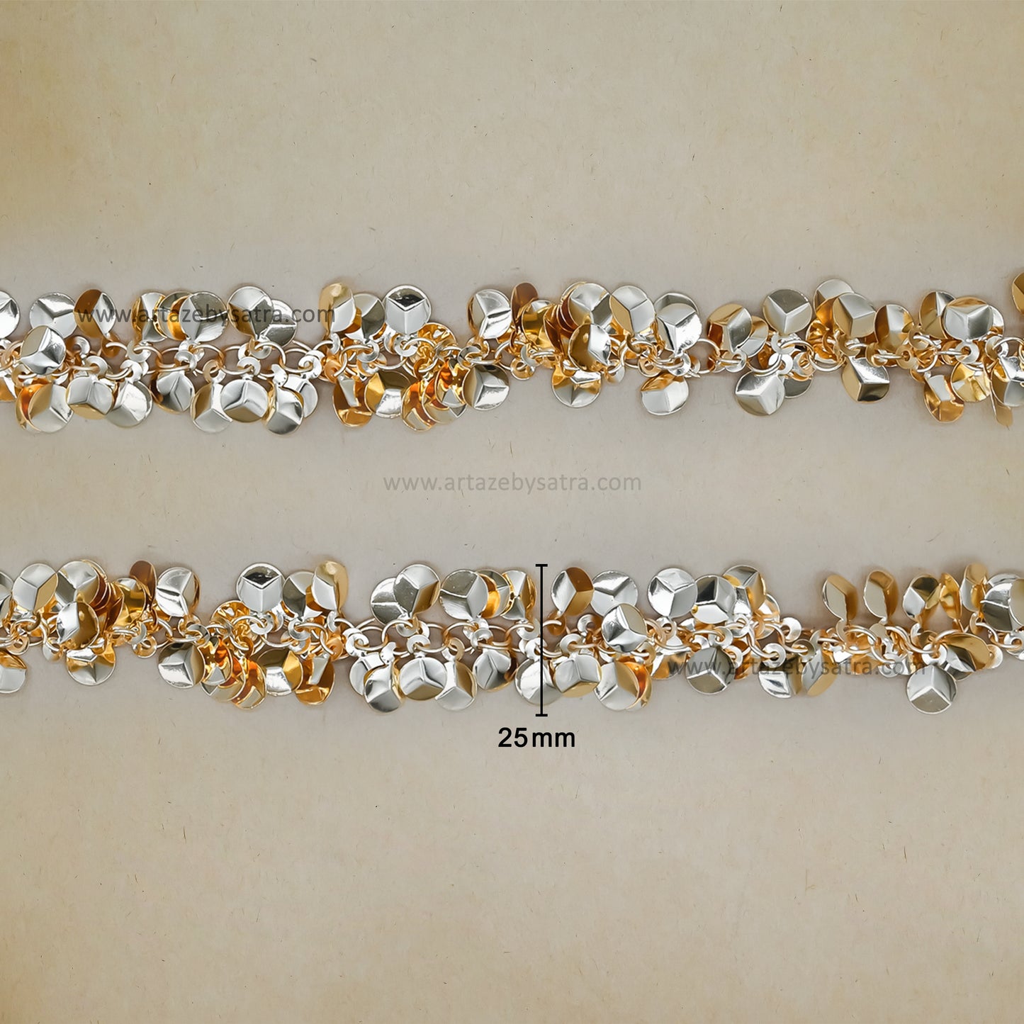 Polygonal Shape Iron Chain | Qty : 1mtr | IC31