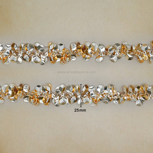 Polygonal Shape Iron Chain | Qty : 1mtr | IC31