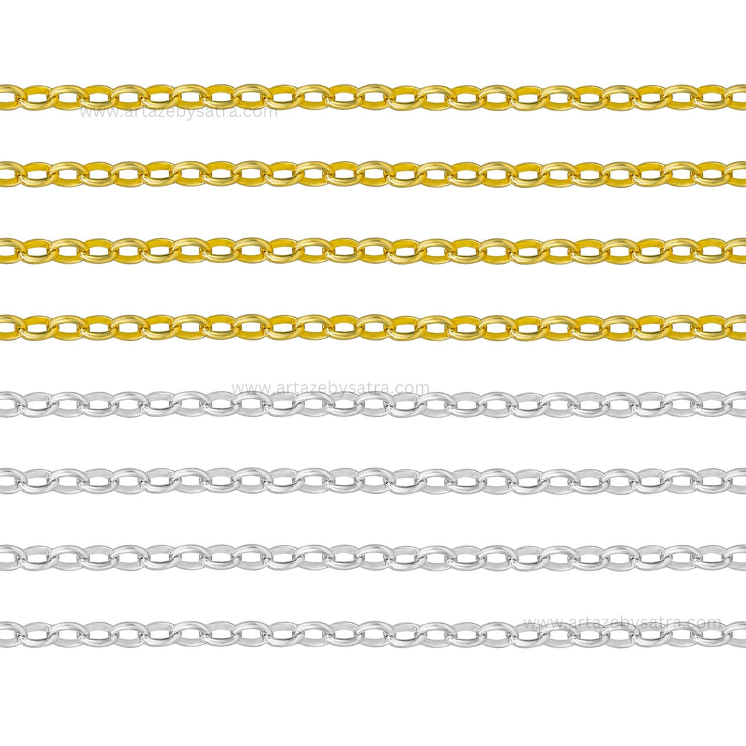Brass High Quality Ready Chain | Size : 6inch | Qty : 1pc | RC26