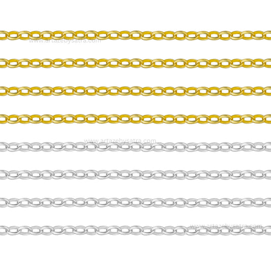 Brass High Quality Ready Chain | Size : 6inch | Qty : 1pc | RC26