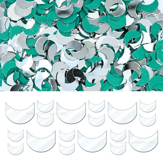 Moon Shape Mirror | Qty : 200grms | M13