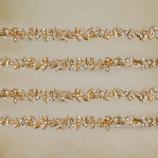 Small Leaves Shape Iron Chain | Qty : 1mtr | IC32