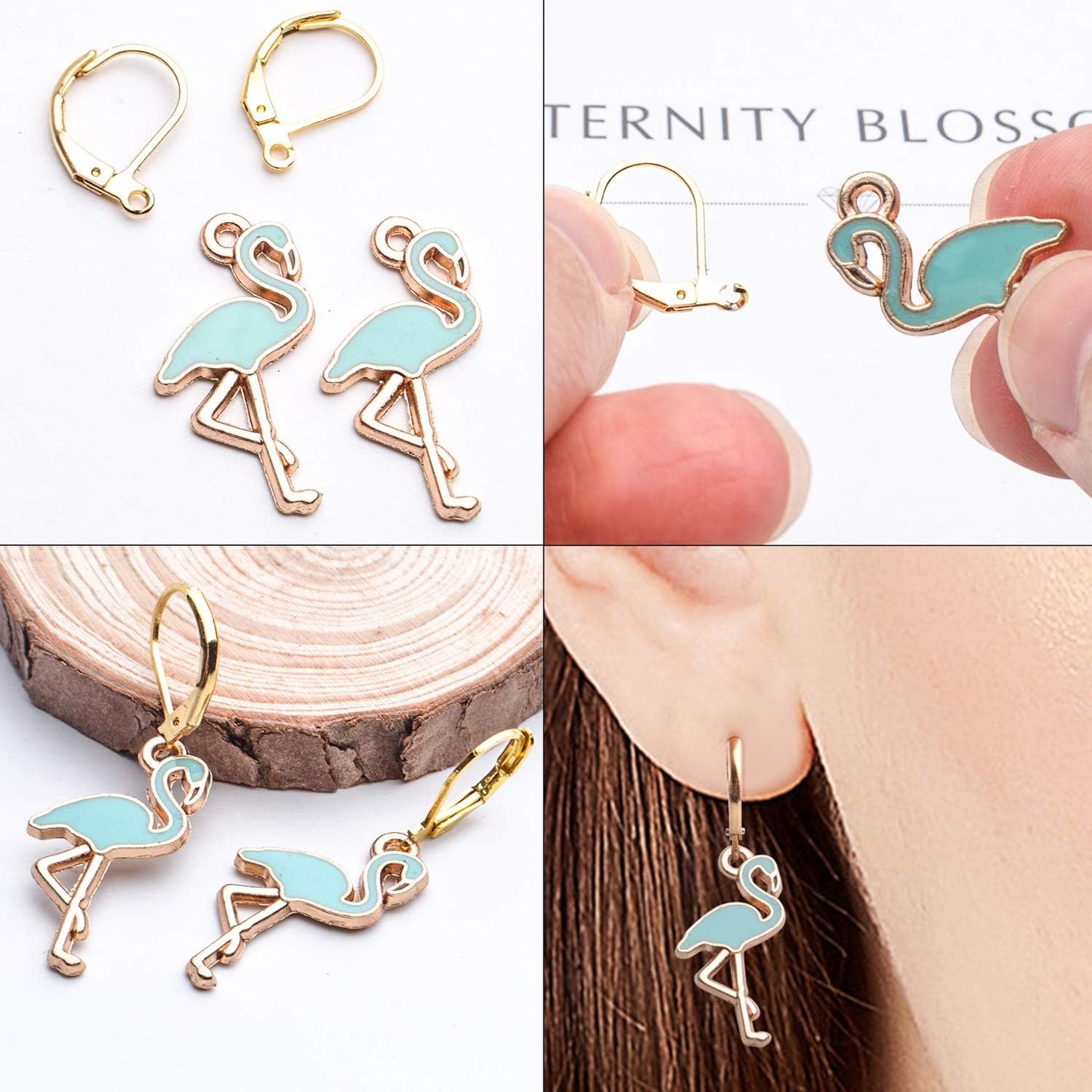 Earring Hooks Leverback Mango Bali | Size : 17mm | 100pcs | EF01