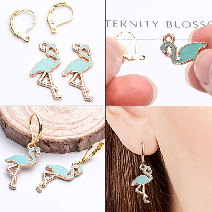 Earring Hooks Leverback Mango Bali | Size : 17mm | 100pcs | EF01