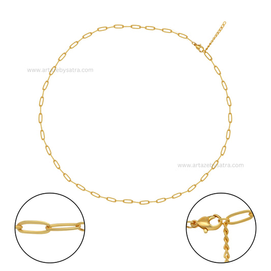 Iron Chains (Indian Polish) | Size : 20inch | Qty : 5pcs | RC07