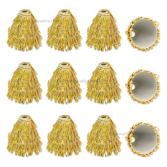 Gota Patti Decoration Items | Size : 35mm | Qty : 6pcs