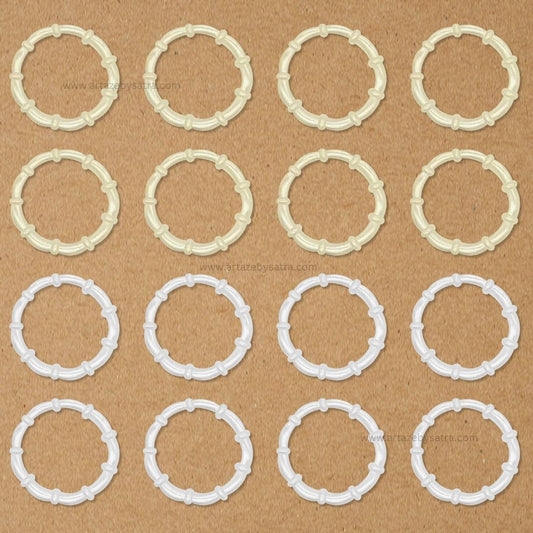 Designer Plastic Pearl Ring | Qty : 500g | PPB20