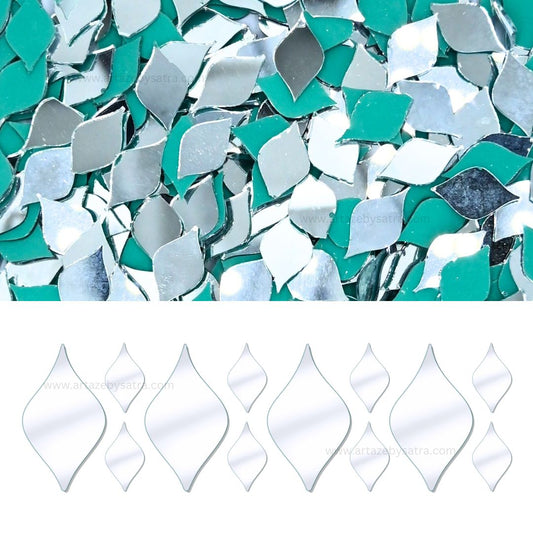 Leaf Shape Mirror | Qty : 200grms | M10