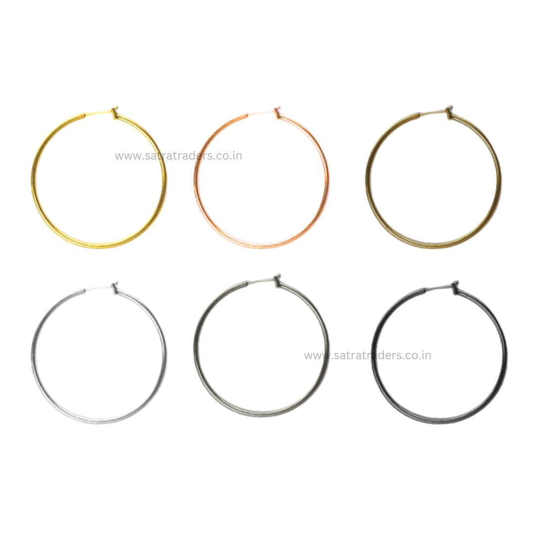 Brass Plain Bali | 6pcs | EF22