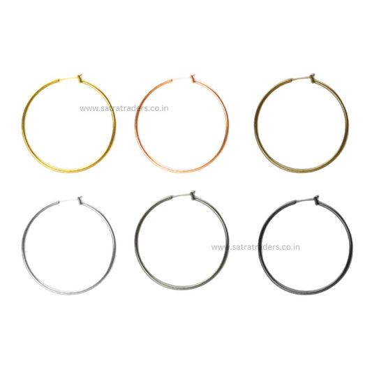 Brass Plain Bali | 6pcs | EF22