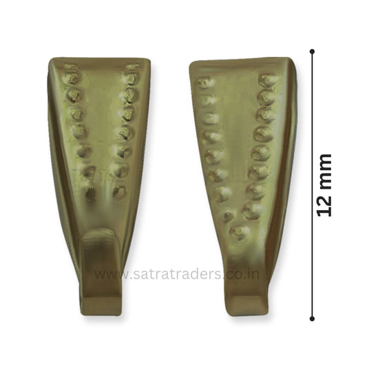 Pendant Pinch Clasp | Size : 12mm | Qty : 100g | BF10