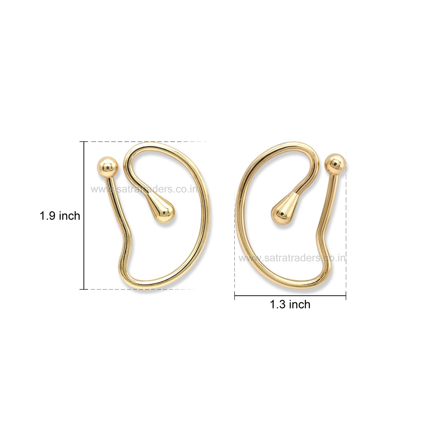 Abstract Wire Garment Clip | Qty : 2pcs