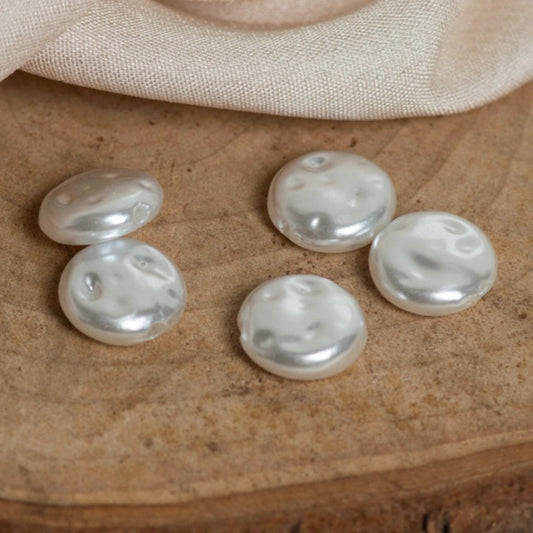 Uncut Flat Round Beads | UC17