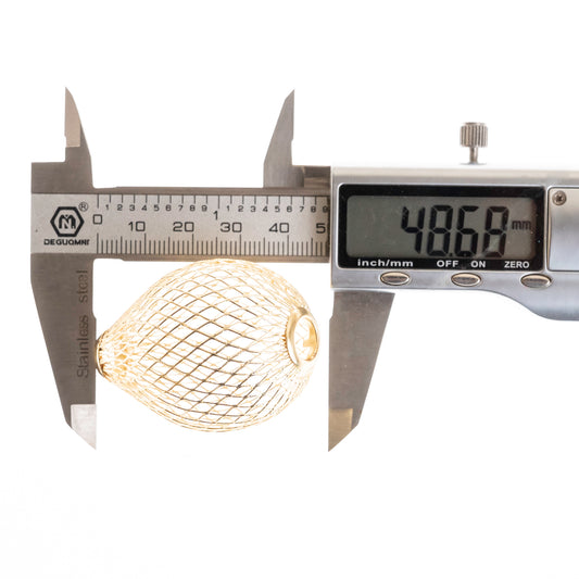 Metal Art for Diy Craft Making Toran Wall Hangings Making | Size : 48mm | Qty : 4pcs | MA421