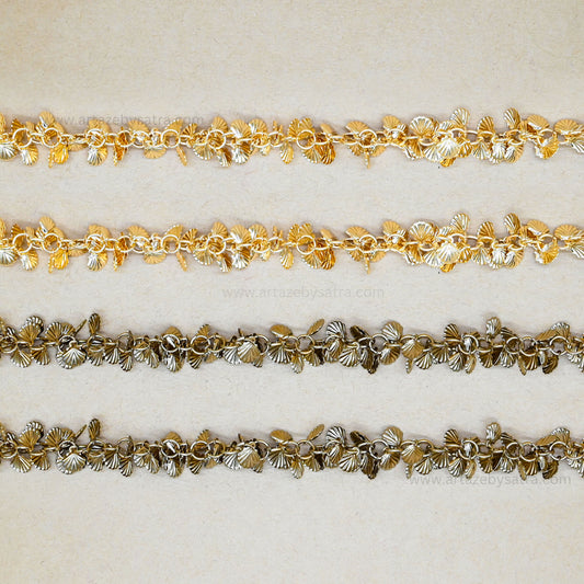 Fan Shape Iron Chain | Size : 15mm | Qty : 1mtr | IC17