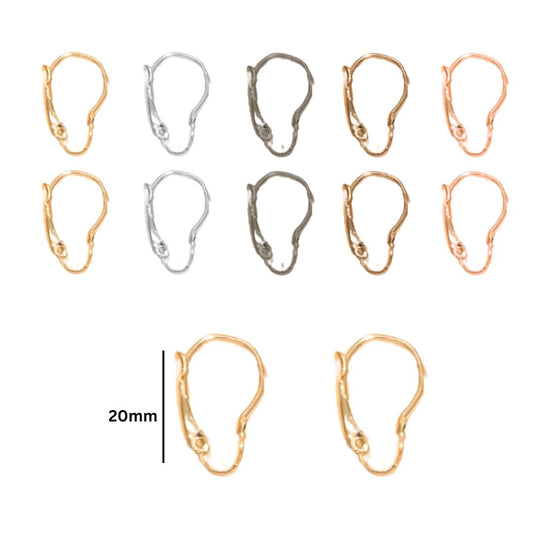 Mango Bali Earing Finding | Size : 20mm | Qty : 10pcs | EF04