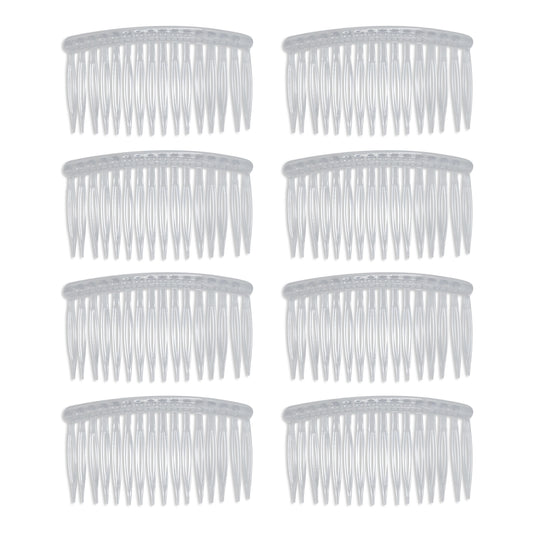 Transparent Plastic Hair Comb | Size : 3.5inch | Qty : 20pcs | HA18